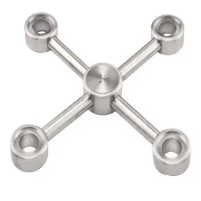 TAKA Customized 1/ 2/3/4 Arms Stainless Steel Glass Spider Fitting For Glass Curtain Wall