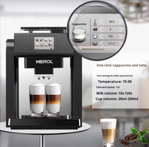 Cafetera con Pantalla Táctil, Cafetera Espresso Totalmente Automática, Cafetera Comercial - Product Image 2