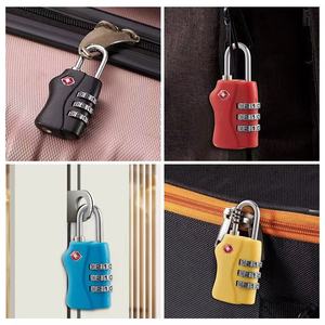 Nouveau <span class=keywords><strong>code</strong></span> douanier serrure <span class=keywords><strong>valise</strong></span> <span class=keywords><strong>valise</strong></span> Mini coloré correspondant <span class=keywords><strong>cadenas</strong></span> <span class=keywords><strong>à</strong></span> <span class=keywords><strong>code</strong></span> approuvé TSA - Product Image 4