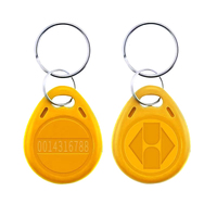 125kHz/13.56MHz Tahan Air Tahan Cuaca ABS Tanpa Kontak NFC RFID Gantungan Kunci Keyfob Kontrol Akses Chip T5577 Hotel