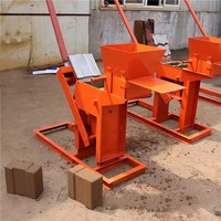 Machine Manuelle Haute Efficacité pour la Fabrication de Briques 2-40, Machine de Fabrication de Briques en Terre Cuite