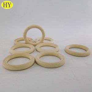 Cercle en <span class=keywords><strong>bois</strong></span> inachevé bricolage cadre <span class=keywords><strong>anneau</strong></span> cerceaux ronds macramé anneaux pour bricolage artisanat - Product Image 6