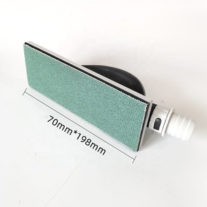 50ชิ้น3x8นิ้ว (70x198มม.) ที่กำหนดเองมีตะขอและห่วงหรือคลิปบนกระดาษทรายแผ่นตาข่ายปราศจากฝุ่น80-400 # ชนิดแผ่นขัด - Product Image 3