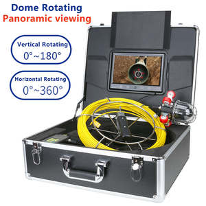9 Inch Kiểm Tra Đường Ống Video Máy Ảnh Cống Hệ Thống Thoát Nước Đường Ống Công Nghiệp Nội Soi Hỗ Trợ 360 Bằng Rotating Máy Ảnh - Product Image 2