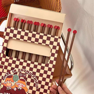 Palillos de Bambú Yuanjin, Juego de Boda Doble Felicidad, 20-40 Piezas, Antideslizantes, Naturales, Resistentes a Altas Temperaturas, Ecológicos - Product Image 2