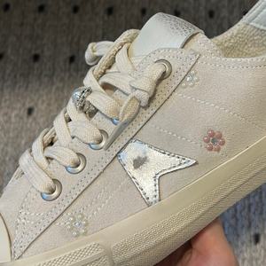 Zapatillas Deportivas Casuales de Alta Calidad, Marca Original White Goose, de Caña Baja, con Cordones, de Cuero Genuino, con Diseño de Camuflaje, a la Moda - Product Image 5