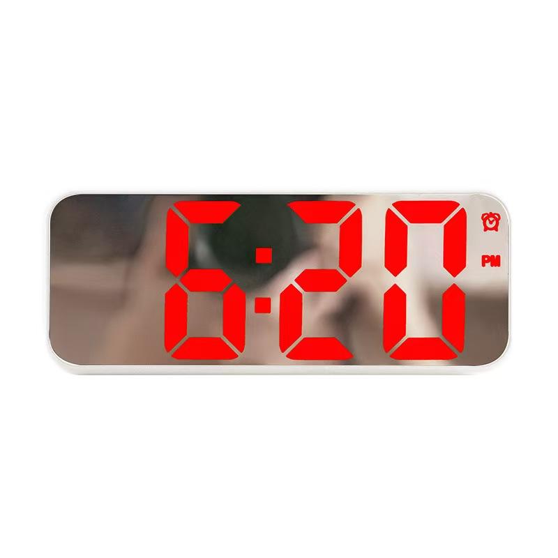 white shell with red light