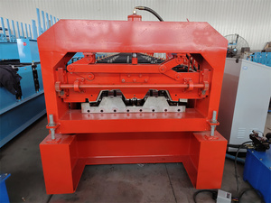 Heavy Duty Floor Deck Roll Forming Machine Floor Deck Making Machinery Automatic Steel Floor Deck Roll Former Making Machine - Product Image 2