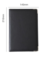 Carnet de notes de luxe à couverture rigide avec logo personnalisé format A5 planificateur étanche de haute qualité avec reliure thermique pour les voyageurs
