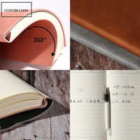Carnet de notes personnalisable en cuir rigide A5/A4 pour cadeaux d'affaires et fournitures scolaires – Impression sur mesure en gros