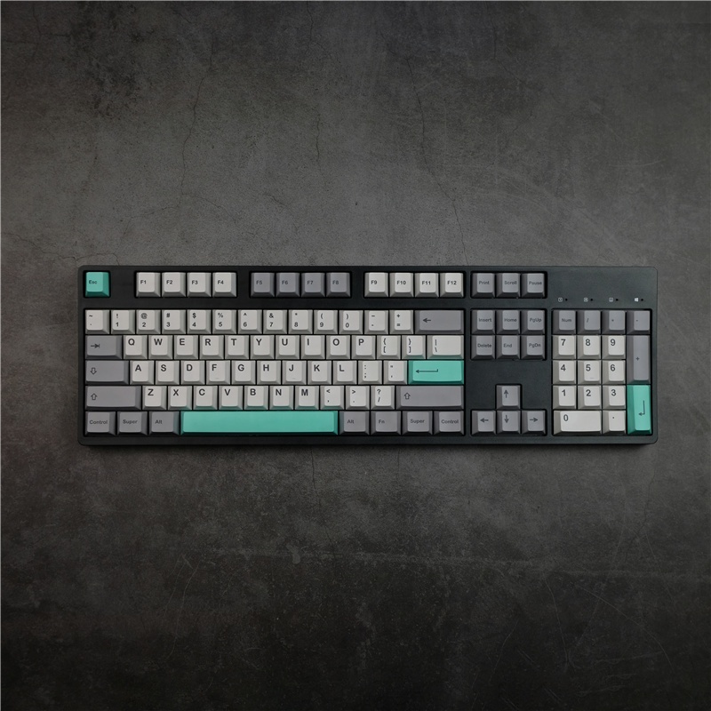 GMK Modern Dolch Light Keycaps PBT - 142 Keys for MX Switch