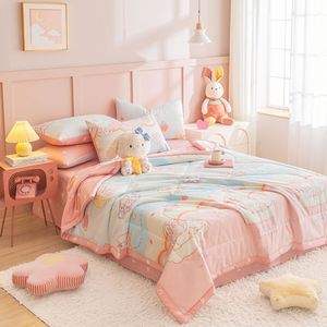 Kids Cotton <b>Toddler</b> Comforter Printed Cute Pattern Air Conditioning <b>Quilt</b> Bedding - Product Image 3