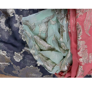 Tissu métallique en soie utilisé pour la fabrication de saris et pour la teinture-ensemble de soie lurex jacquard Somali Dirac, ensemble de dirac somali farasawi <span class=keywords><strong>2023</strong></span> - Product Image 1