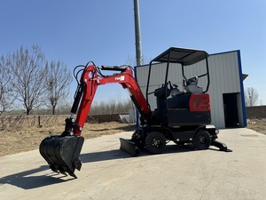Wheeled Mobile <b>Excavator</b> / Multifunctional Wheel Excav Mini - Product Image 3