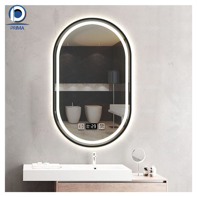 Prima Smart Memory LED Mirror Fingerprint-Proof LED Mirror Office Dressing LED Mirror