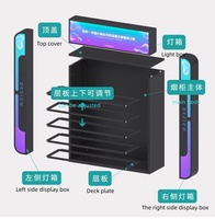 Vitrine à tabac JIACHUANG Premium avec éclairage LED pour les magasins de détail