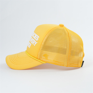 Tùy chỉnh Puff in ấn Trucker mũ, mùa hè bọt lưới mũ với tùy chỉnh in ấn logo, tùy chỉnh riêng Logo thiết kế bọt Trucker mũ - Product Image 4
