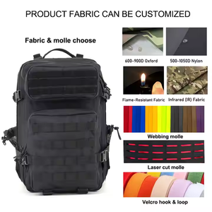 Personnalisé 45L Litres 900D Étanche Tactique Fitness Crossfit Sac À Dos Premium Molle Mochila Tactique Gym Sac À Dos - Product Image 2