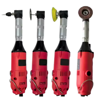 Mini meuleuse d'angle Lanceforce 4500 tr/min, coude à 90 degrés, 110 220V, meuleuse à main, outil de nettoyage des joints de carrelage en céramique