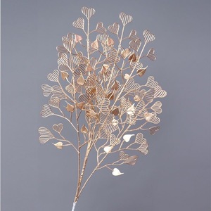 ดอกหญ้าหัวใจสีทองประดิษฐ์ 75 ซม. สำหรับตกแต่งงานแต่งงานและบ้าน - Product Image 2