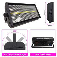 Éclairage Scénique Personnalisé RGBW 4-en-1 pour DJ, Discothèque, Fête, Éclairage Mural, Laser LED Stroboscopique, Vente en Gros, Lumière Stroboscopique LED 200W