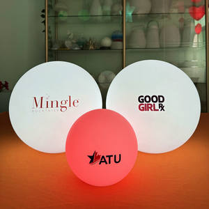 <span class=keywords><strong>Lampe</strong></span> de table sphérique LED personnalisée, <span class=keywords><strong>lampe</strong></span> de table circulaire de marque, boîte à lumière lumineuse avec logo, boule LED publicitaire personnalisée - Product Image 3
