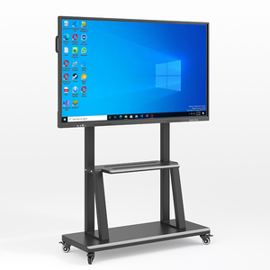 Hiseeview <b>Portable</b> All-in-One Interactive Smart Whiteboard 10-Point Touch Screen <b>TV</b> Intel I3 4G RAM 32-98" Sizes for University - Product Image 1