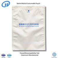 Sachet d'emballage médical stérilisable thermoscellable pelable, pochette blanche unie, taille personnalisée, conforme ISO13485, service OEM disponible