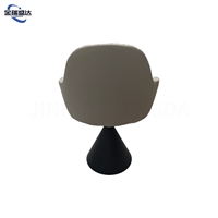 Jinruishengda Tabouret de maquillage rotatif en bois haut de gamme, style luxe léger italien, avec dossier, pour chambre à coucher