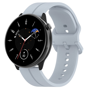 Reemplazo rápido 22mm 20mm correa de reloj de silicona suave Color puro pulsera deportiva para Huami para Amazfit <span class=keywords><strong>GTR</strong></span> <span class=keywords><strong>Mini</strong></span> - Product Image 1