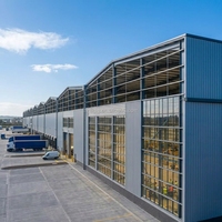 Almacén de Estructura de Acero de Gran Envergadura Resistente a Terremotos para Uso Industrial