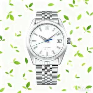 Reloj de Buceo GS Grands Seikos de 40 mm con Esfera Plateada, Correa Oyster Negra, Resistente al Agua, Movimiento NH35, Mecánico, de Acero Inoxidable para Hombre - Product Image 1