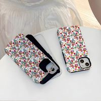 Belles fleurs coque de téléphone pour iPhone 17 16 15 14 13 12 11 Pro Max Plus X XR XS Air housse de protection Anti-chute