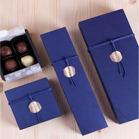 6-Cavity umwelt freundliche DIY leere Hochzeits feier Gunst Schokolade Geschenk box Prägung Matt Laminierung Kein Band/Aufkleber erforderlich