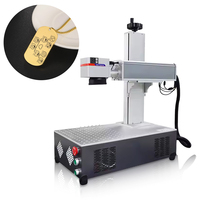 Mini machine de marquage laser uv de bureau Portable à grande vitesse 3W 5W 10W pour marqueur laser plastique verre métal