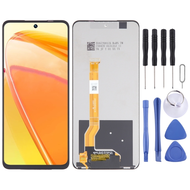 For Realme C55 OEM LCD Screen Display With Touch Screen Digitizer Full Assembly Mobile Phone Replacement Parts