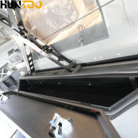 Kits de conversion de camping-cars, motorhomes, caravanes et remorques pour pick-up pleine grandeur, tout-terrain, à plateau ouvert, fourgonnettes à quatre roues, et camping-cars à toit relevable de la marque Huntoo
