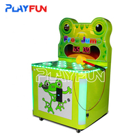 FEC Game Zone Marteau Frapper Grenouille Sautant Marteau Hit Coin Pusher Mini Arcade Redemption Whack a Mole Machine de jeu pour les enfants