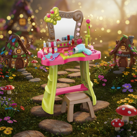 Ensemble de microphones en plastique avec son et lumière pour filles, kit d'activités de performance pour enfants, jeu d'imitation, cadeau, sélection du catalogue commercial