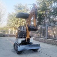 Mini-excavatrice idéale pour les travaux de fondation de maisons, excavatrice compacte fiable pour les projets de construction urbaine