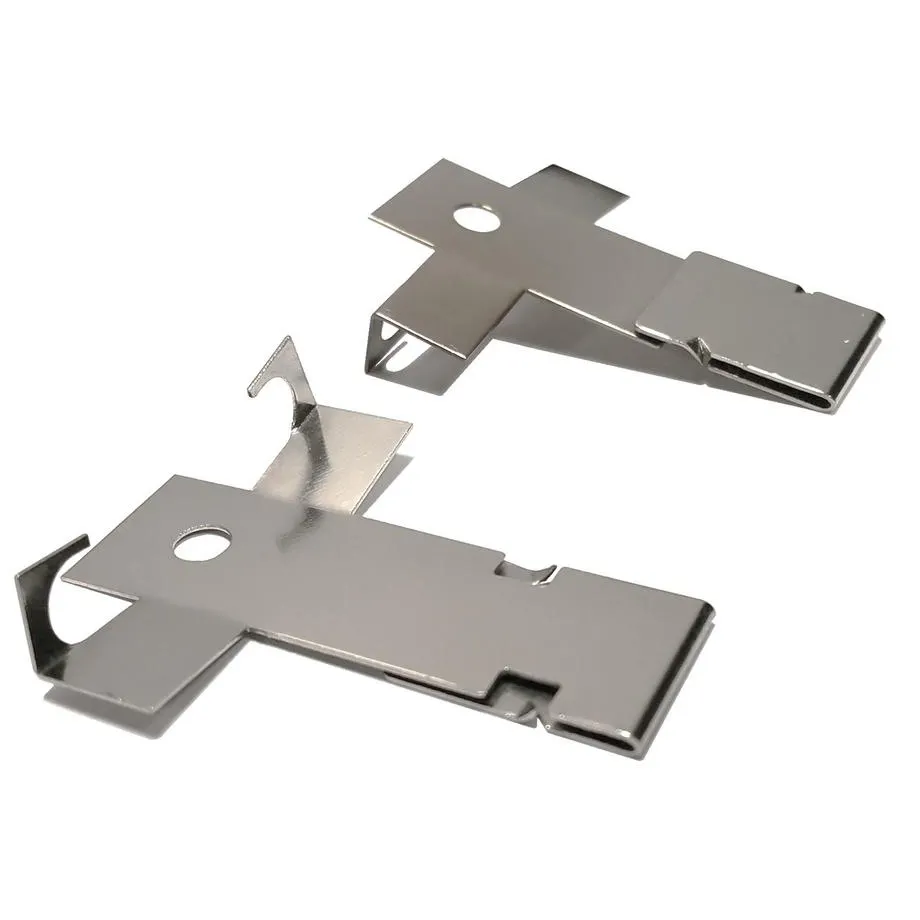 Clip de ceinture en métal poli en acier inoxydable Ressort de compression personnalisé de précision