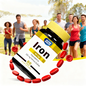 Oem תוספת ברזל מינרליים טבליות ברזל טבליות ויטמין c ברזל טבליות - Product Image 3