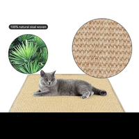 Individueller Sisal-Katzenkratzbaum Fusselarmer Teppich für Katzen Kratzmatte zum Schutz von Teppichen und Sofas