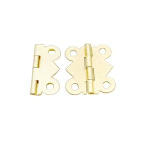 Bướm hình dạng cơ thể nhỏ hộp đồ trang sức Tay nghề tốt bản lề tủ đồ trang sức phẳng hộp đệm bản lề hộp nhỏ bản lề - Product Image 3