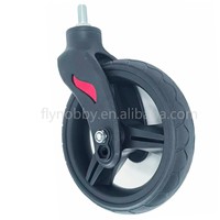Roue pivotante universelle de 7 pouces pour fauteuil roulant médical