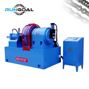 Machine de presse de gaufrage de main courante de tube de tuyau ornemental en métal de fer forgé industriel hydraulique