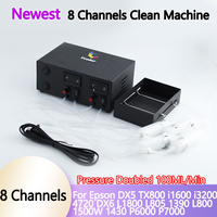 FA04000 8 saluran Printhead DTF tinta macet mesin pembersih untuk Epson L1800 L805 I1600 I3200 DX5 DX6 kepala Printer bersih