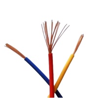 Câbles électriques flexibles en PVC à faible émission de fumée BV BVR RVVB RVV 450/750V pour lampadaires, protection incendie, bâtiments et décoration intérieure