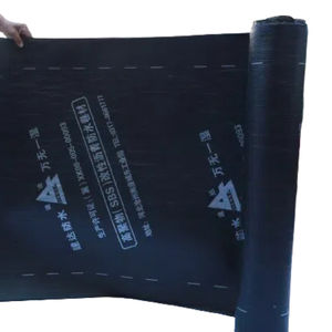 Rouleau de bitume de haute qualité Membrane d'étanchéité bitumineuse modifiée <span class=keywords><strong>SBS</strong></span> Membrane imperméable au bitume - Product Image 3