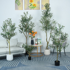 Planta Artificial en Maceta de Plástico Ecológico Moderno de Alta Calidad, 50-300 cm de Altura, Duradera para Interiores/Exteriores, de Larga Duración - Product Image 6